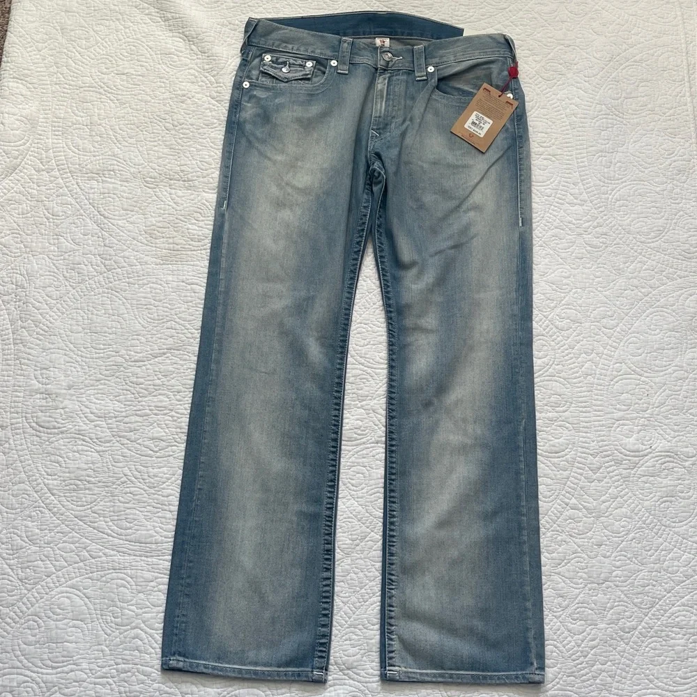 True Religion Faded Denim Jeans